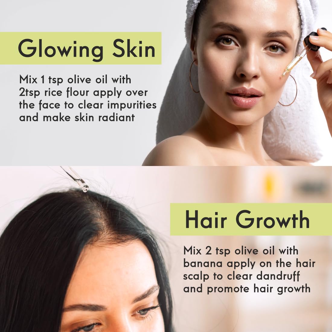 Pearlix® 100% Natural Organic Cold Pressed Olive Oil for Hair & Skin | Helps Manage Variety of Skin Problems Including UV Damage | Strengthen Hair Roots | Deeply Moisturizes Skin (30 ml, Olive Oil)