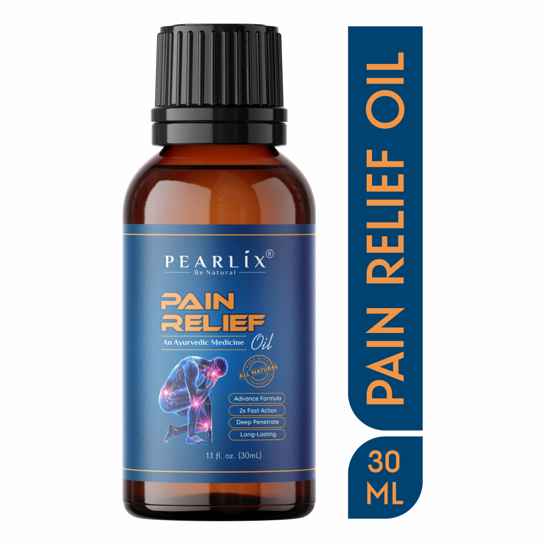 100% Natural Pain Relief Oil 30ml