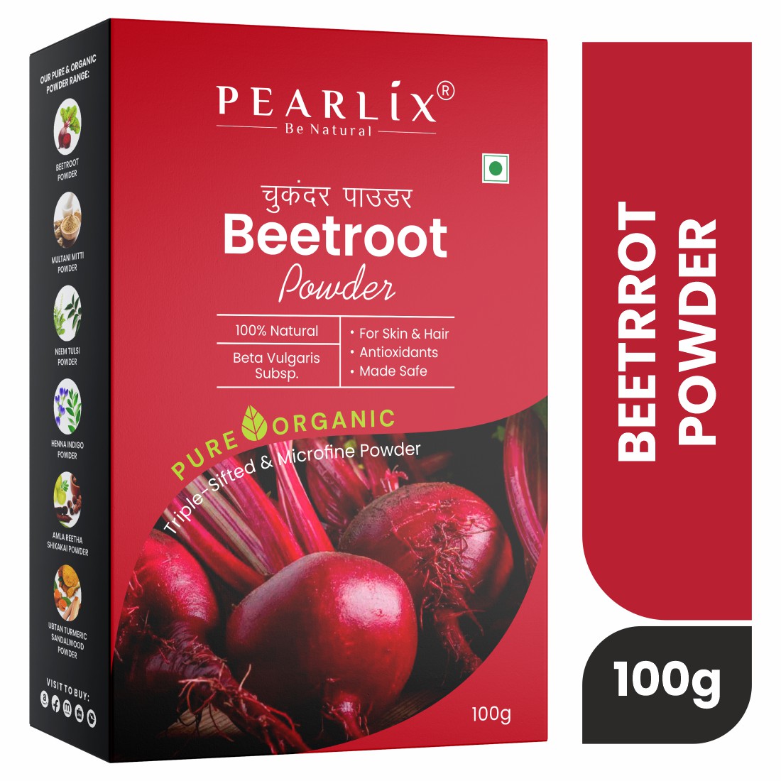 100% Organic Beetroot Powder 100gm