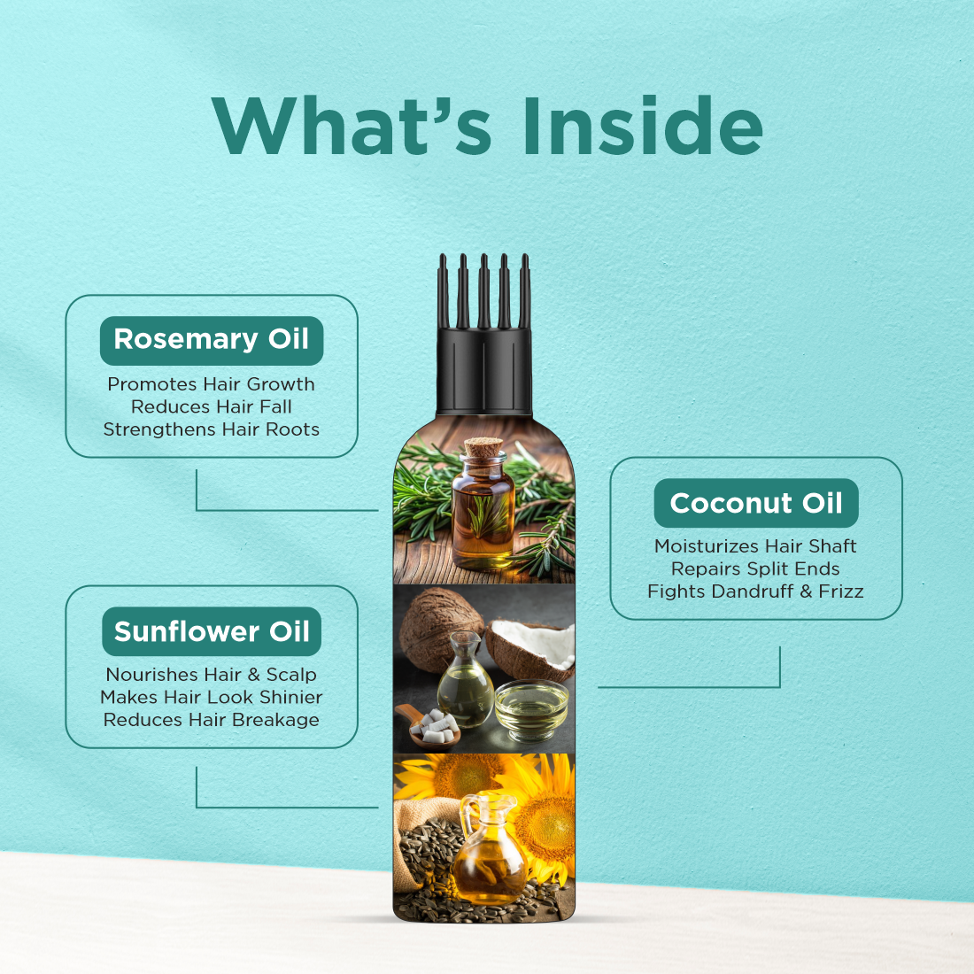 100% Natural Rosemary Oil 100ml