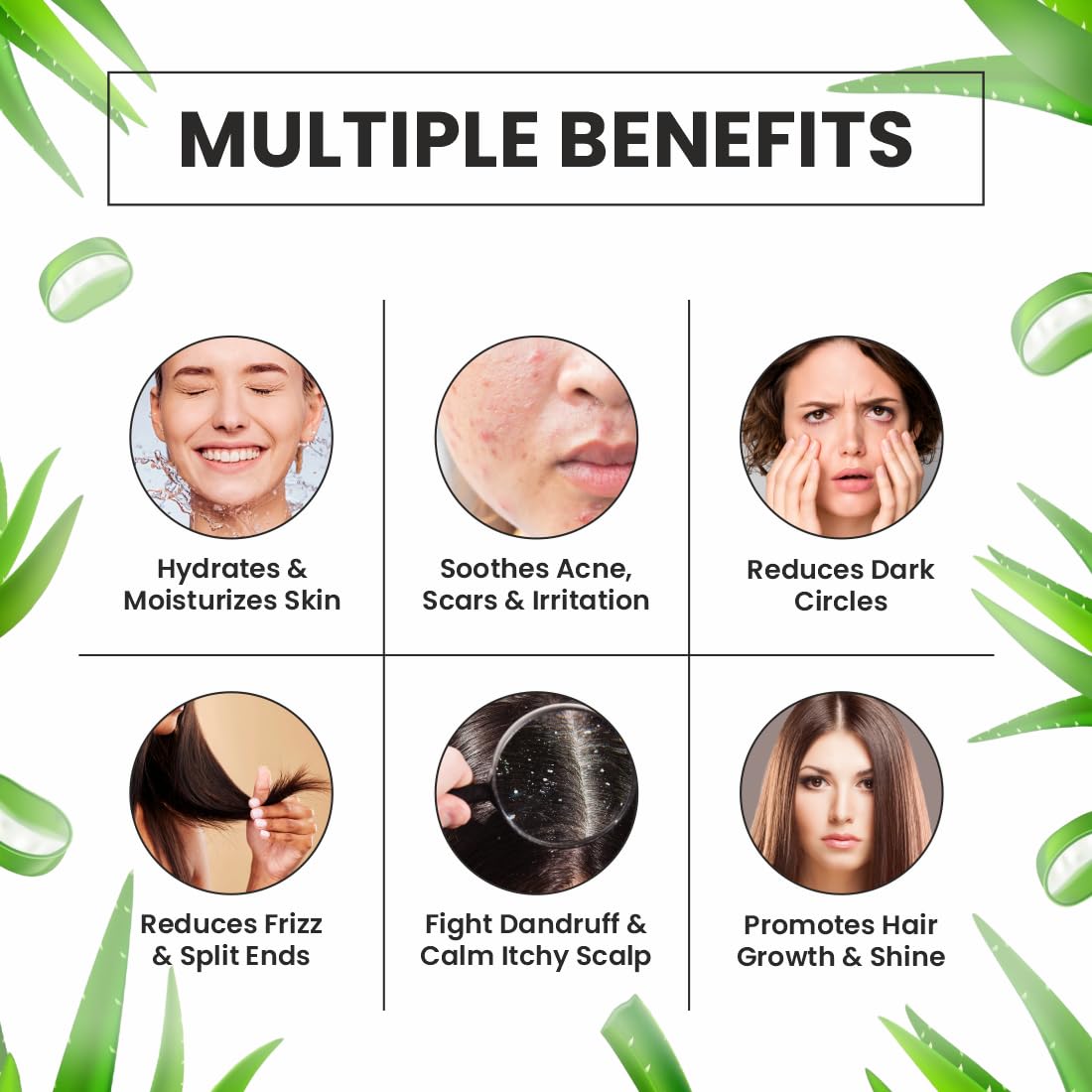 Pearlix® Pure Aloe Vera Skin Gel For Face & Hair, Hydrating, Moisturizing, Soothing Skin, Multipurpose Gel (200g)