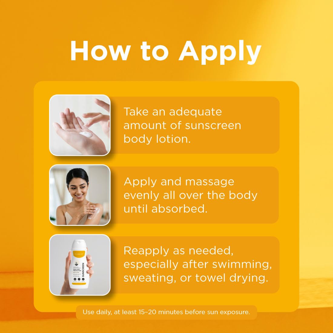 PEARLIX BE NATURAL Sunscreen Body Lotion For All Skin Type with SPF 50 PA++++ - Broad Spectrum UVA & UVB Protection, No White Cast, Enriched with Carrot Seed & Raspberry - Body Sunscreen Lotion 200ml