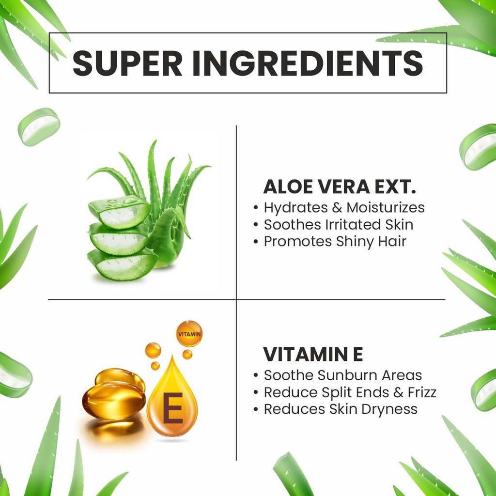 Pearlix® Pure Aloe Vera Skin Gel For Face & Hair, Hydrating, Moisturizing, Soothing Skin, Multipurpose Gel (200g)