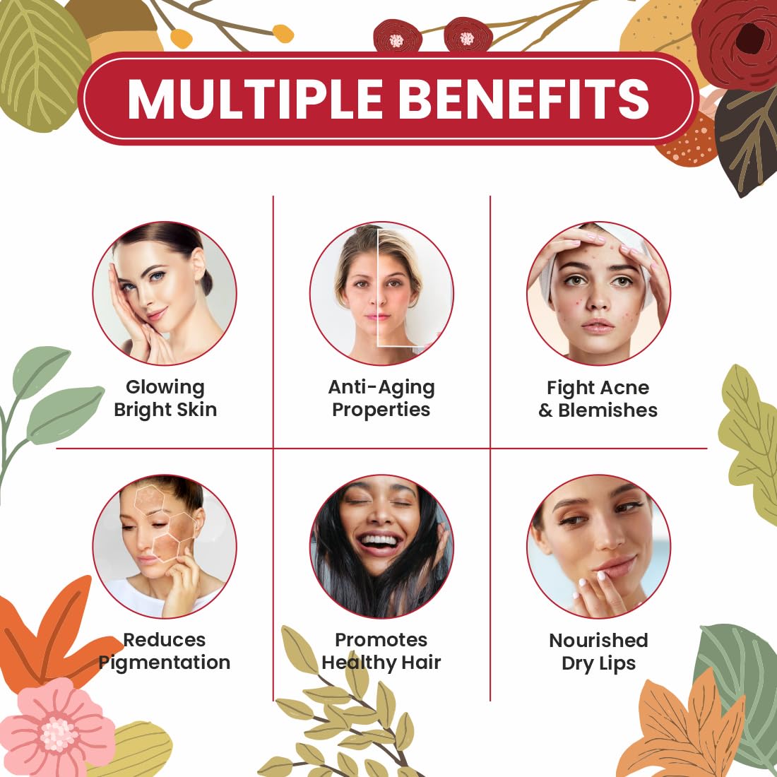 Pearlix® 100% Pure Organic Beetroot Powder for Skin & Hair | Anti- Aging | Healthy Hair | Fight Acne | Nourished Dry Lips | Face Pack For Glowing Skin (100 g, Beetroot)