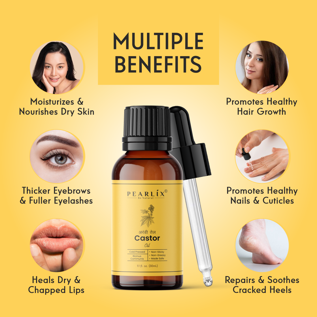 100% Natural Castor Oil 30ml