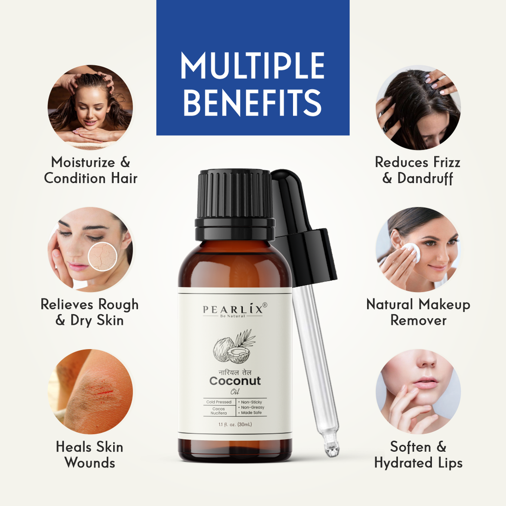 100% Natural Coconut Oil 30ml