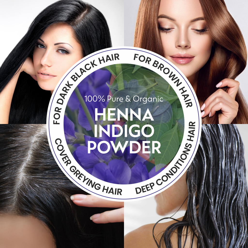 100% Organic Henna Indigo Powder 100gm