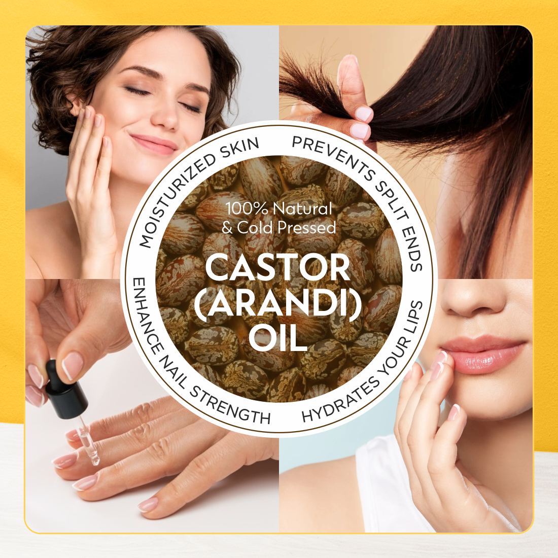 100% Natural Castor Oil 100ml