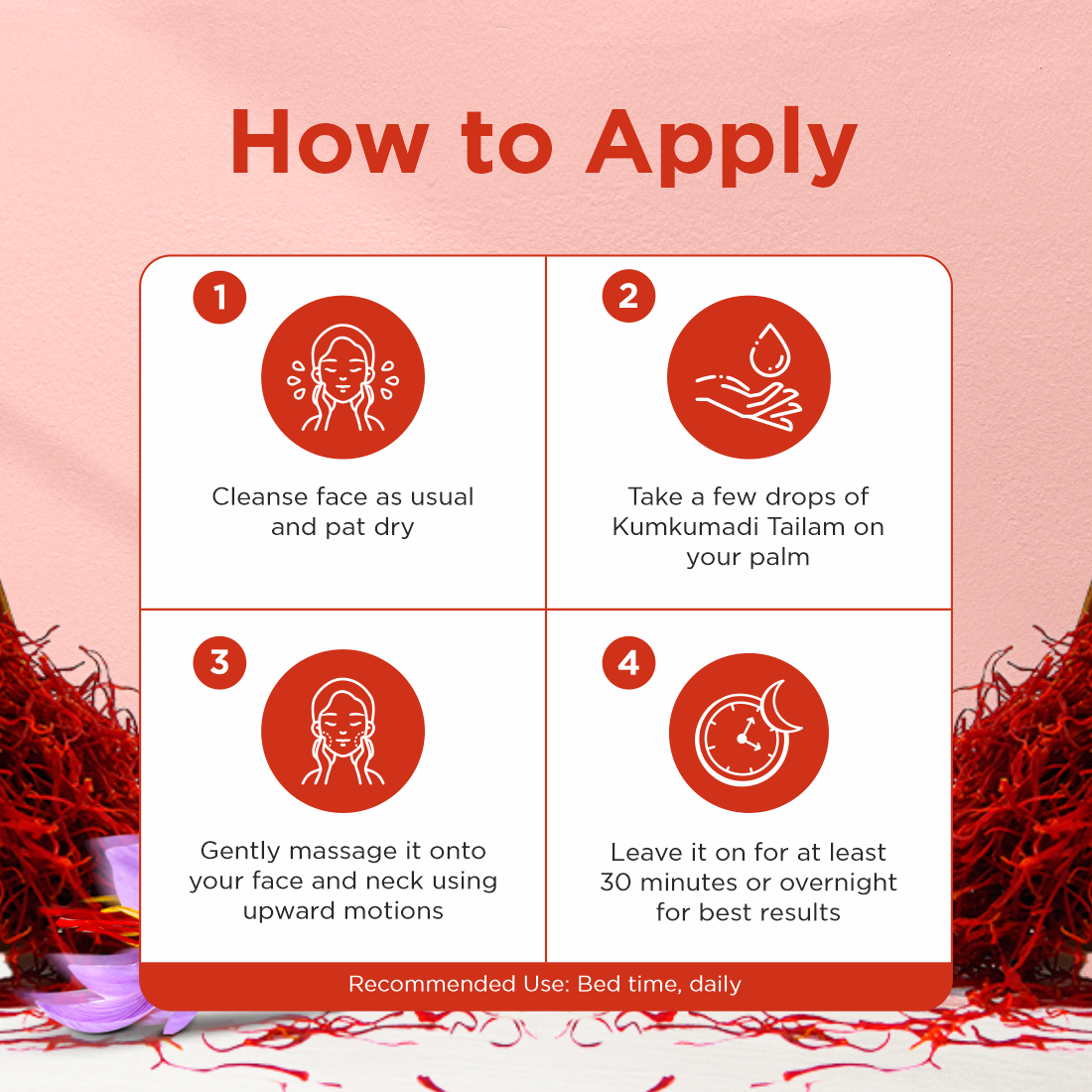 100% Natural Kumkumadi Tailam Oil 10ml