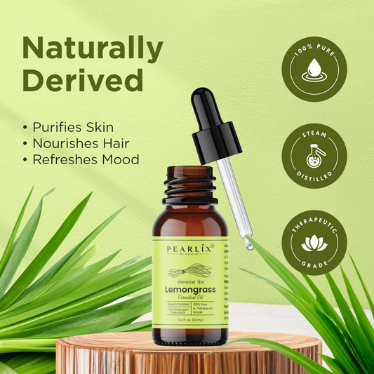100% Natural Lemongrass Essential Oil 10ml