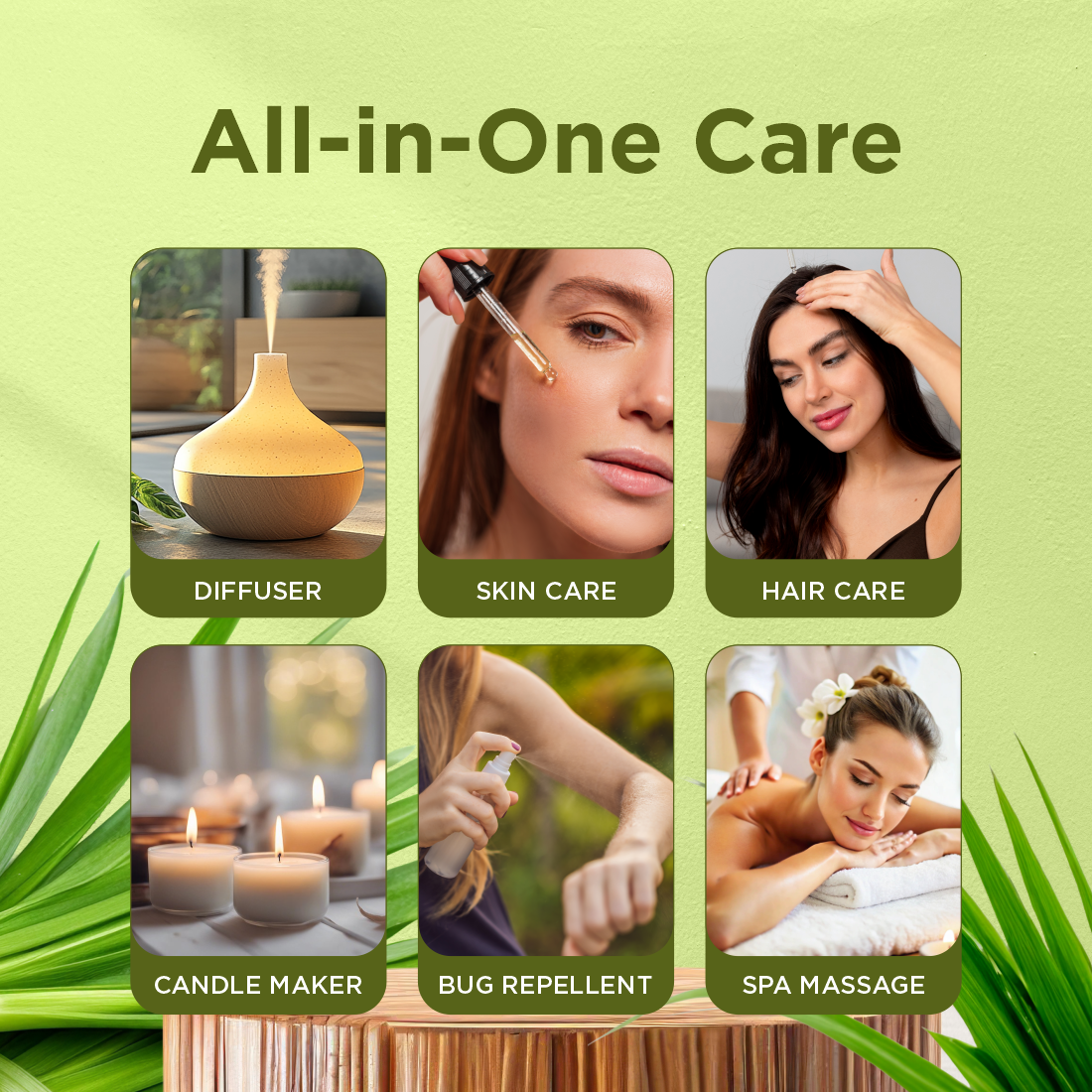 100% Natural Lemongrass Essential Oil 10ml