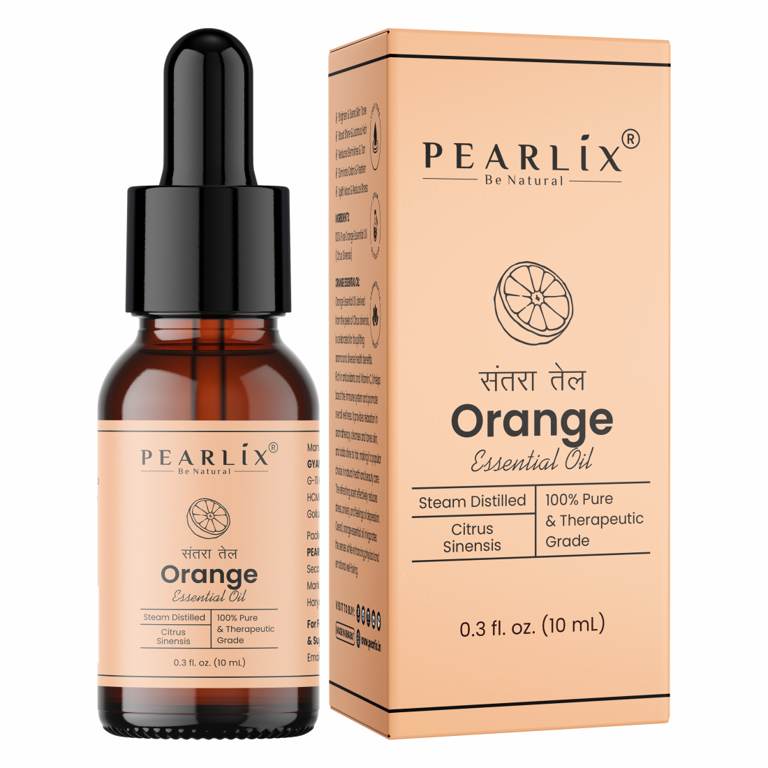 100% Natural Orange Essential Oil 10ml