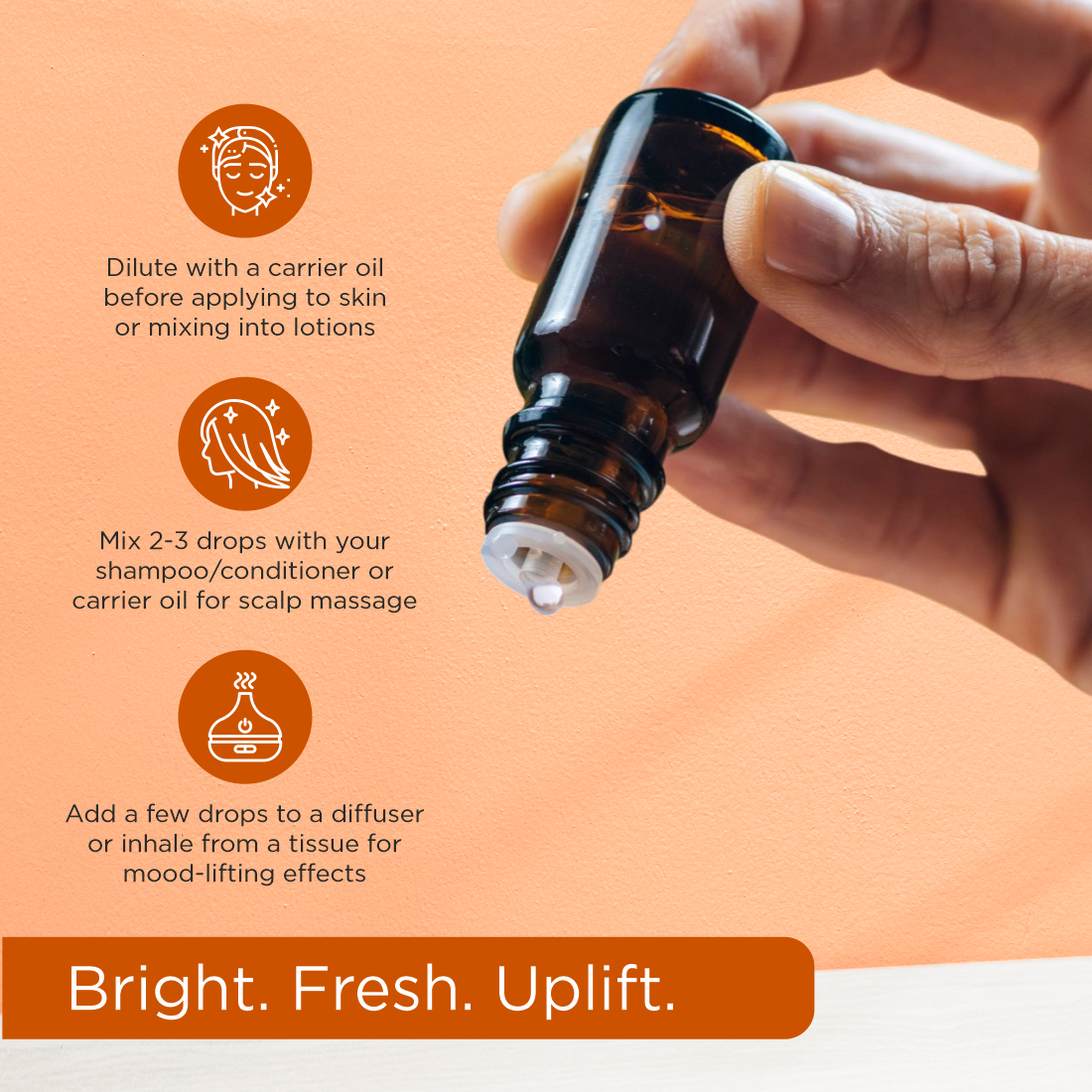 100% Natural Orange Essential Oil 10ml