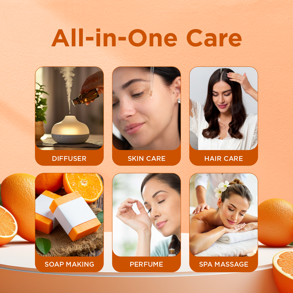 100% Natural Orange Essential Oil 10ml