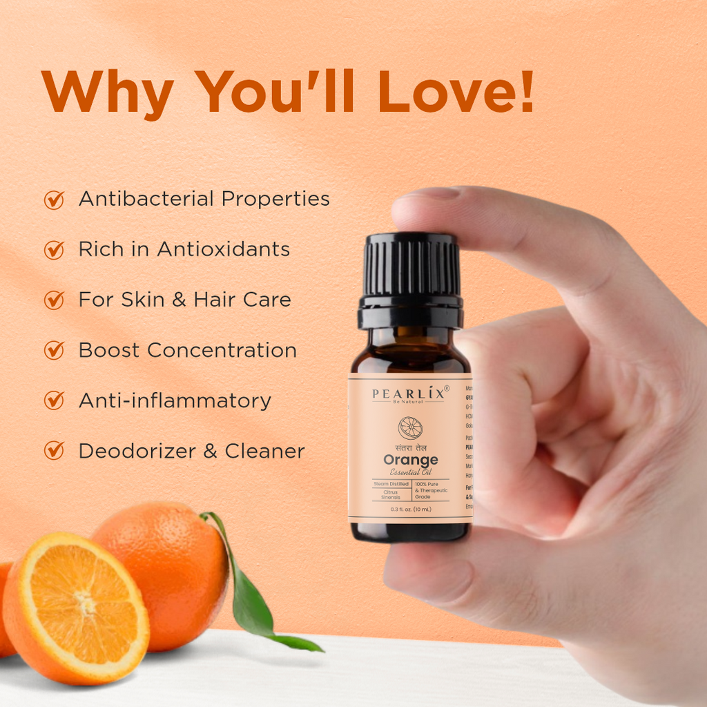 100% Natural Orange Essential Oil 10ml