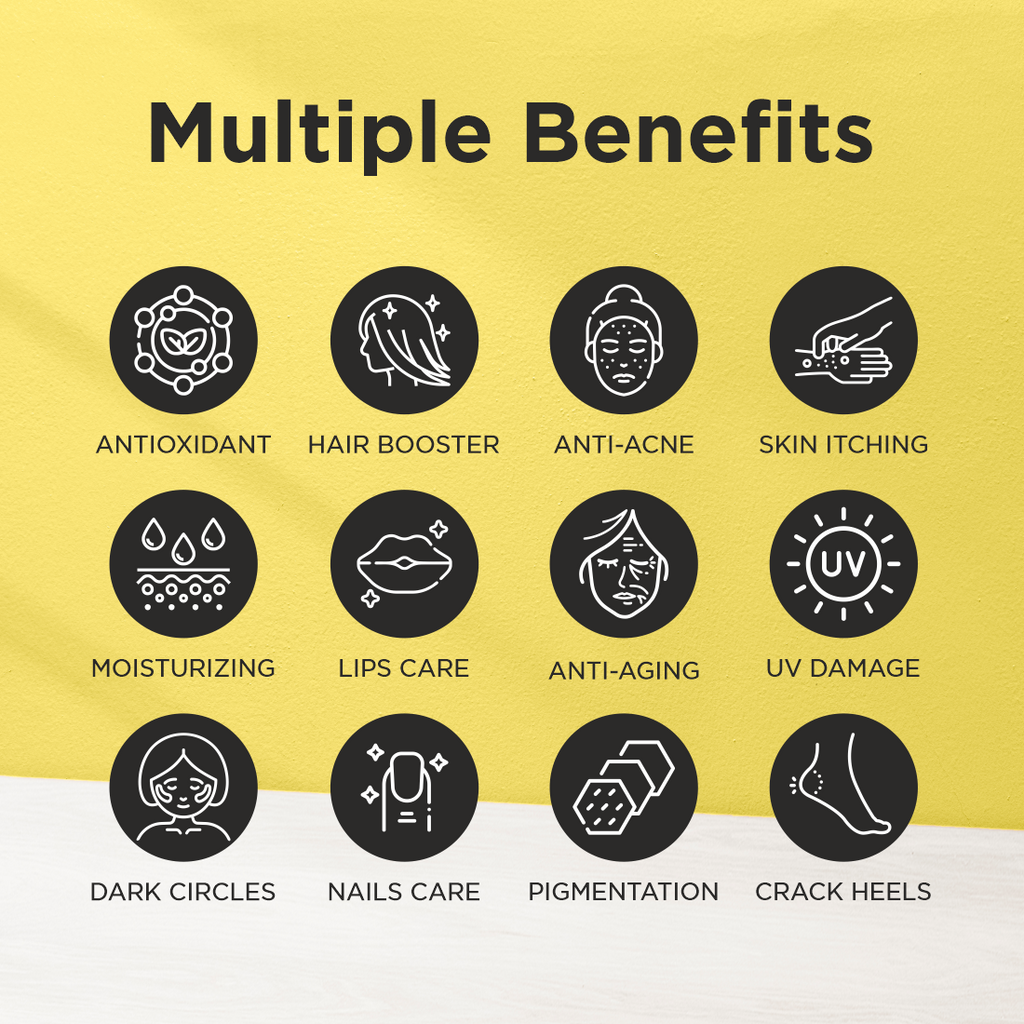 100% Natural Vitamin E Oil 10ml